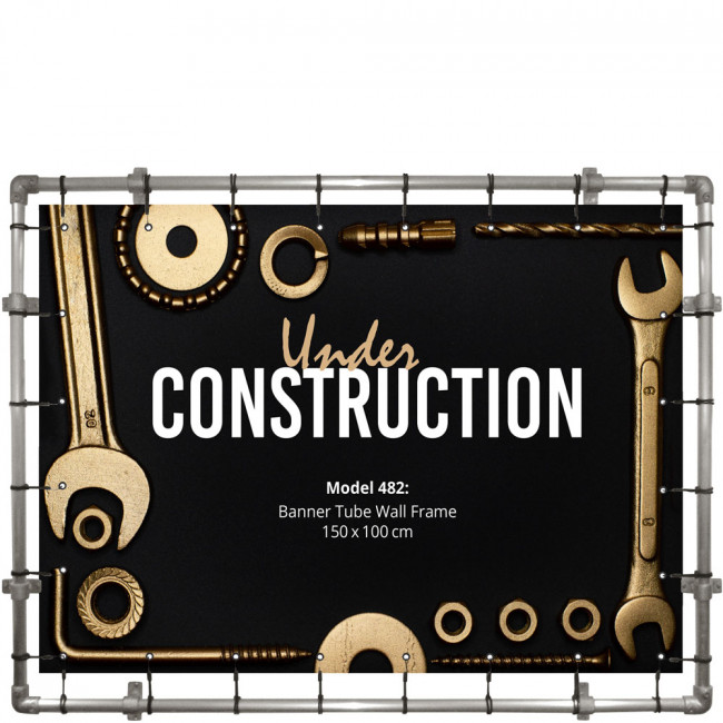 Wand Rahmen - für 150x100cm Banner